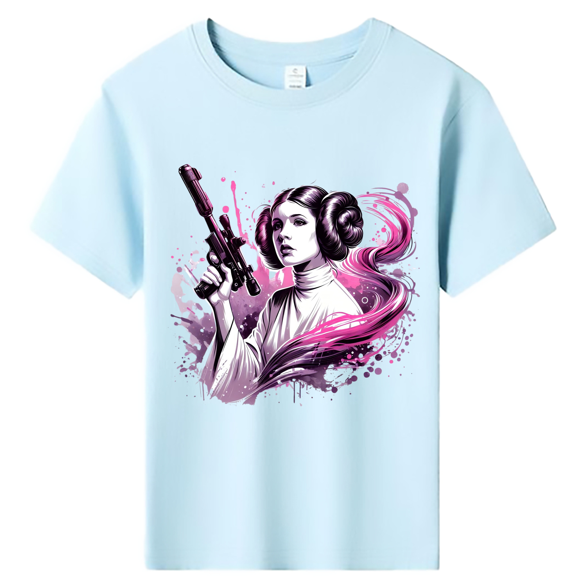 （画像用） スター・ウォーズ Star Wars 綿100％キッズTシャツ（フロントプリント）